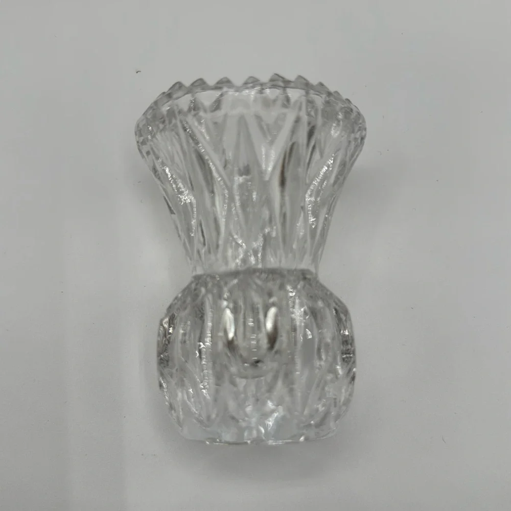 Vintage Princess House Pineapple Shaped Crystal Bud Vase / Toothpick Holder